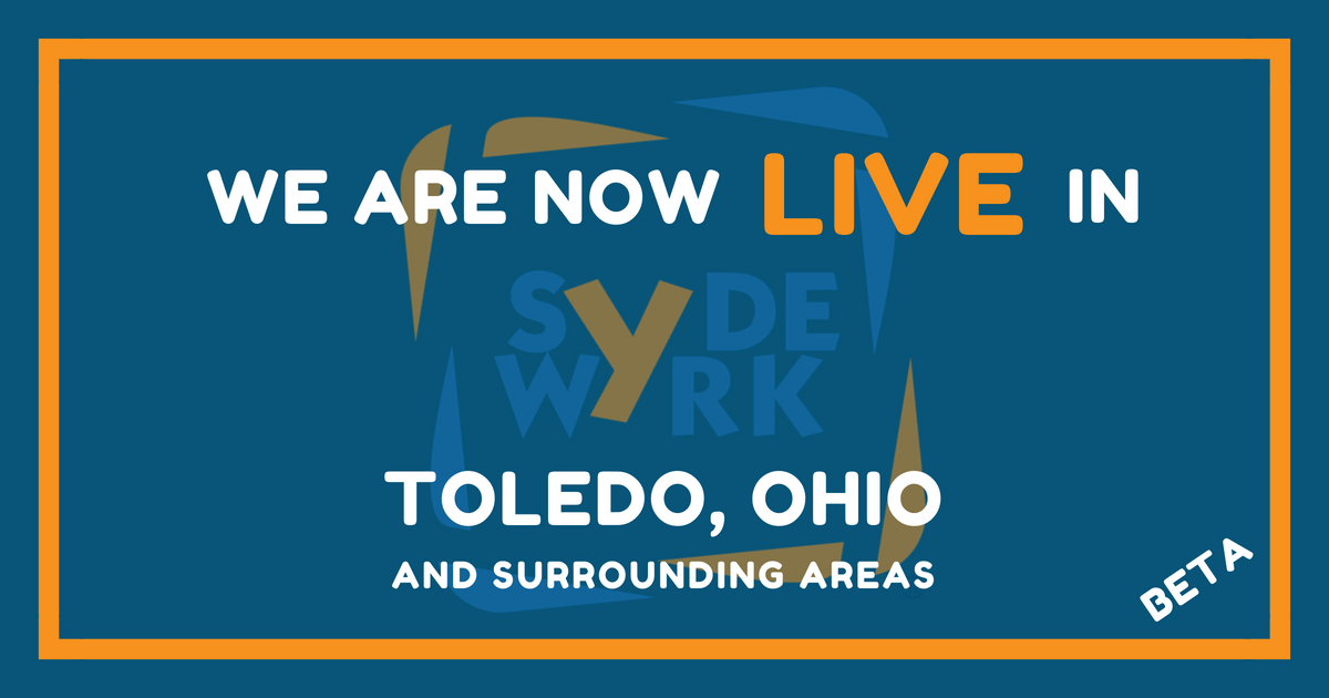 LIVE IN TOLEDO BETA SYDEWYRK IS LIVE IN TOLEDO BETA