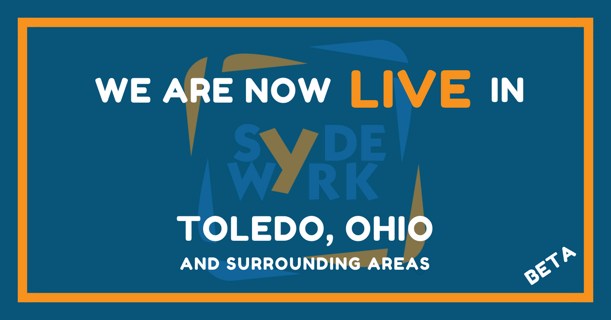 SYDEWYRK IS LIVE IN TOLEDO BETA