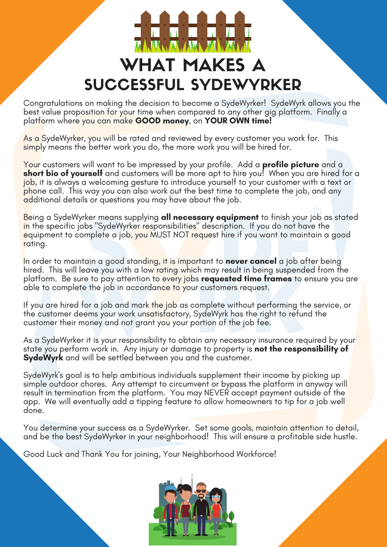 What Makes A Successful SydeWyrker